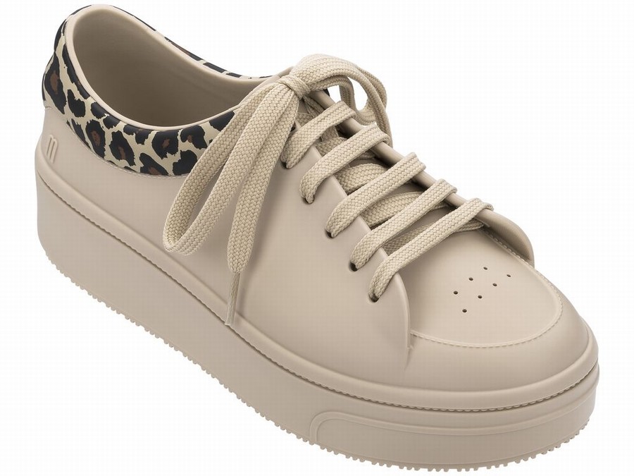 Zapatillas Melissa Mellow Luxe Leopard Mujer - Camello - Argentina SCV-762903